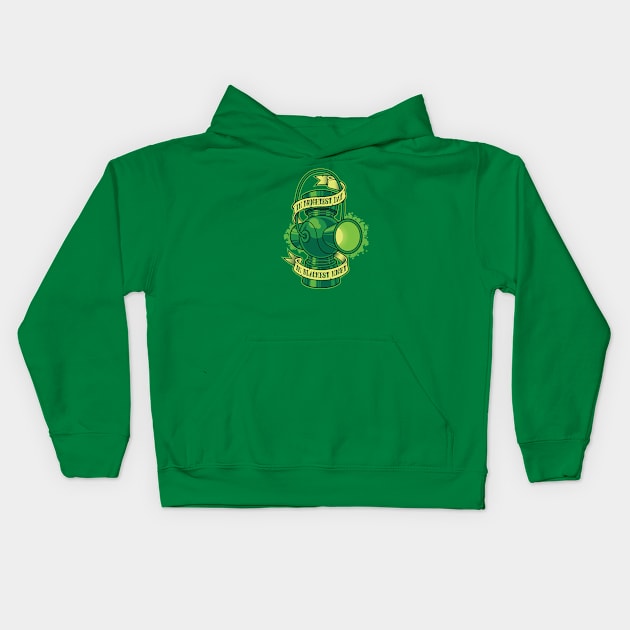 In Brightest Day Kids Hoodie by Scott Derby Illustration